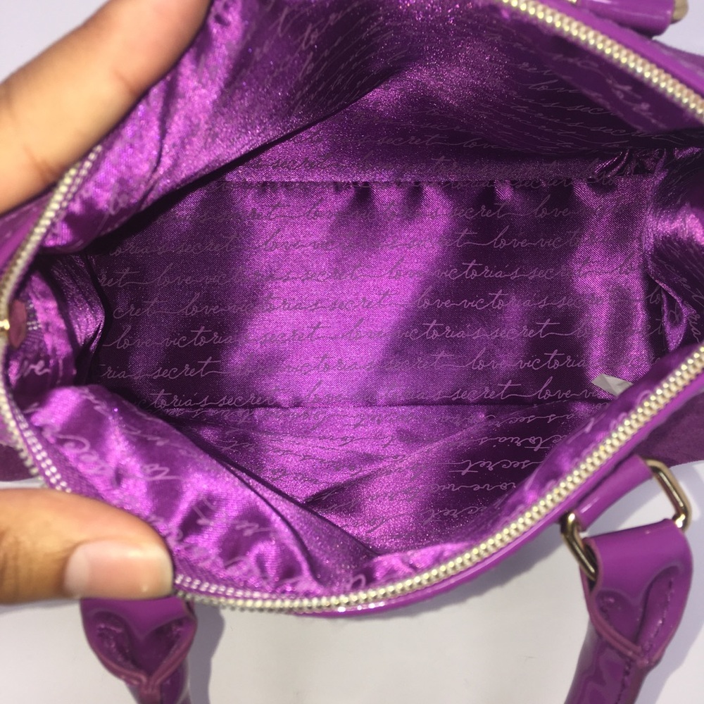 Victoria’s Secret dark purple handbag - Picture 4 of 4